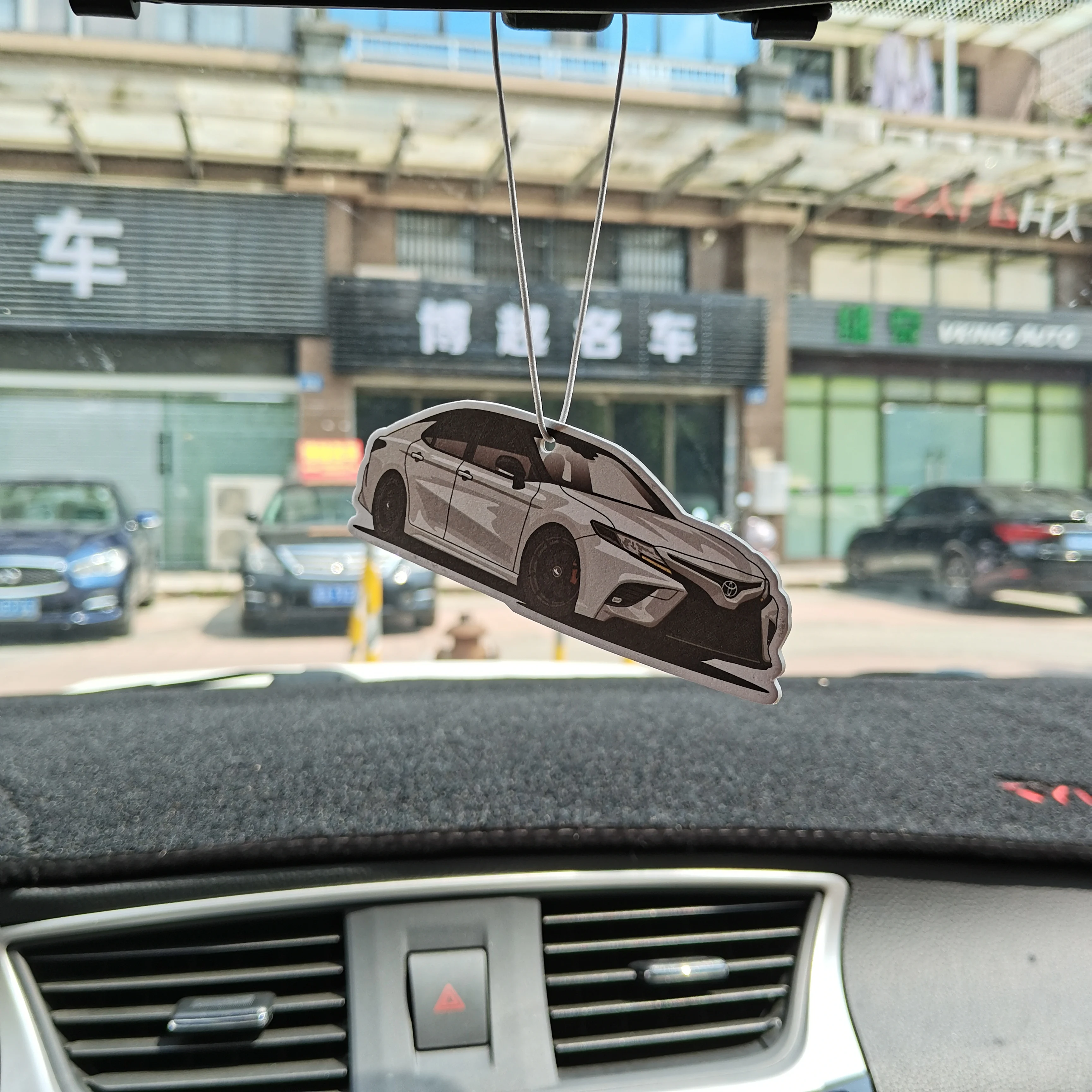 Новейший Автомобильный Освежитель Воздуха JDM Racing Style Зеркало Заднего Вида Автомобиля, Подвесная Грунтовая Бумага для TOYTA Camry Reiz Supra Corolla 5