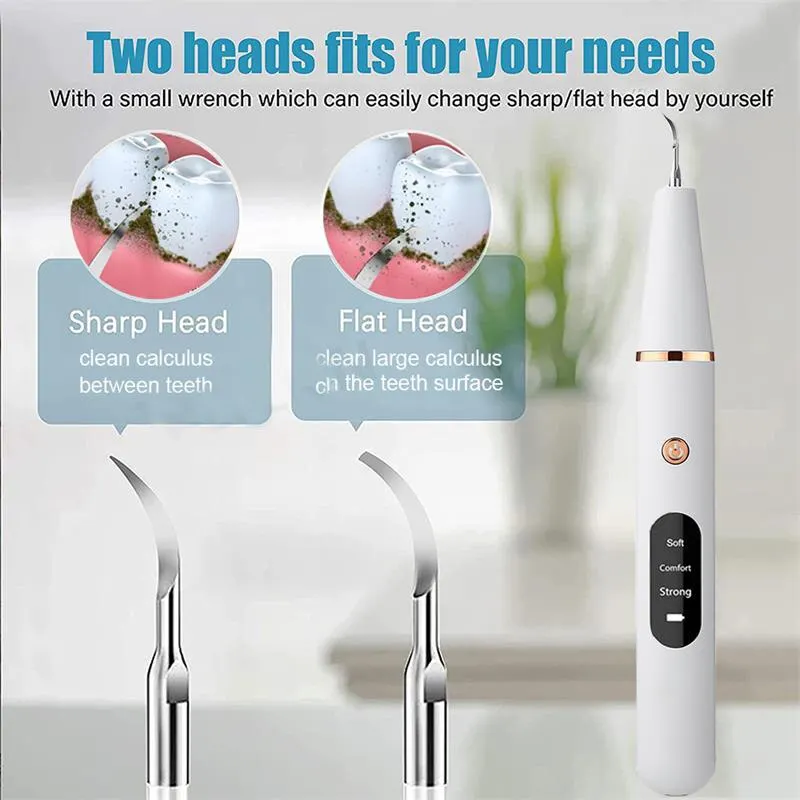 Ультразвуковой электрический очиститель зубов Для удаления зубных камней, ухода за полостью рта, отбеливания зубов
