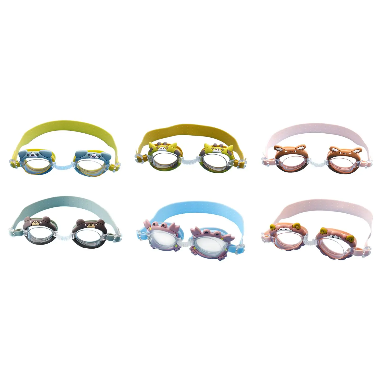 Картонные плавательные очки для бассейна Clear Vision, не протекающие Плавательные очки для детей, мальчиков, девочек, подростков
