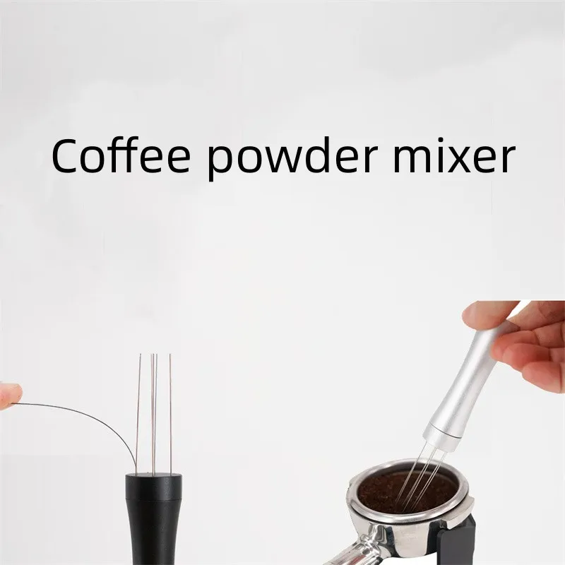 Многофункциональная кофемолка, Точный дозатор кофейного порошка, Прочная Удобная инновация для перемешивания кофе Сосновой иглой. 5