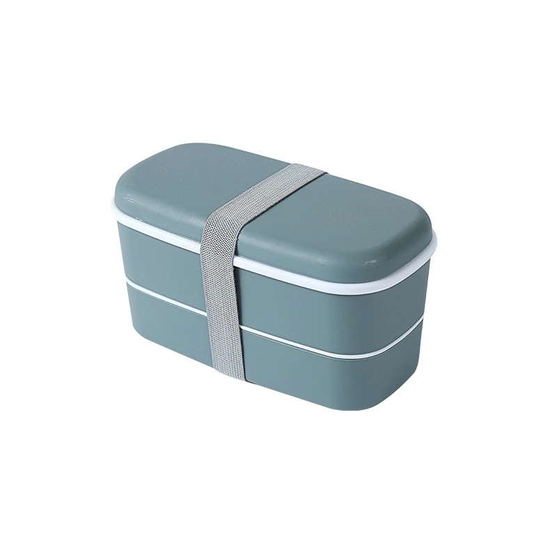 Bento Box - Двухслойный Пластиковый Ланч-Бокс Для Детей, Холодильник Для Хранения Свежих Продуктов, Безопасные Инструменты 2022, Горячая Распродажа 5