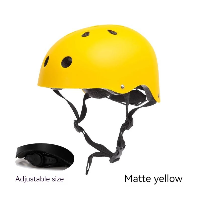 Регулируемый шлем для скейтборда Для взрослых, Лыжный шлем для детей, шлем для езды на велосипеде на открытом воздухе, шлем для рафтинга по реке