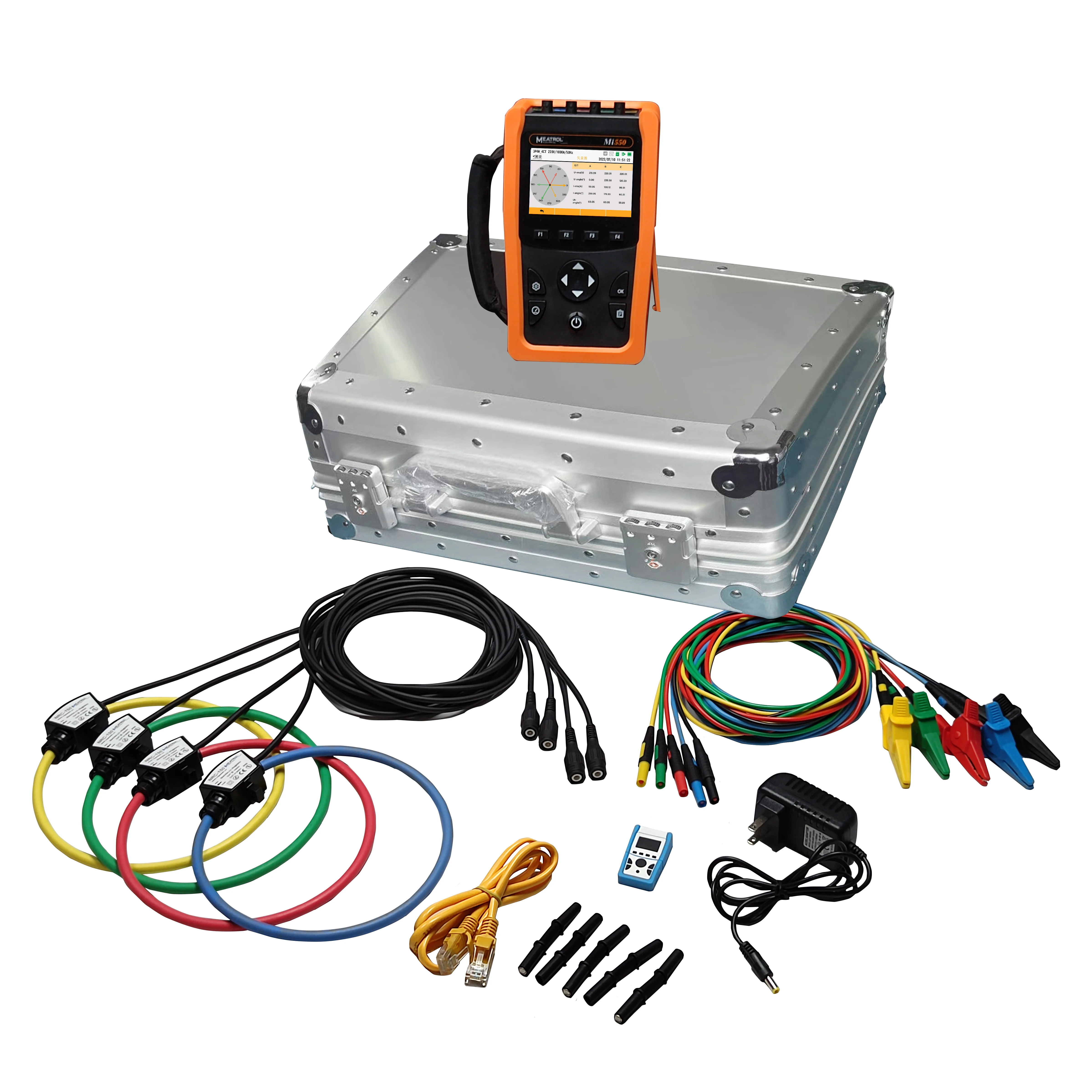 Портативный интеллектуальный счетчик электроэнергии MEATROL Mi550, анализатор качества электроэнергии, Электроизмерительные приборы 1