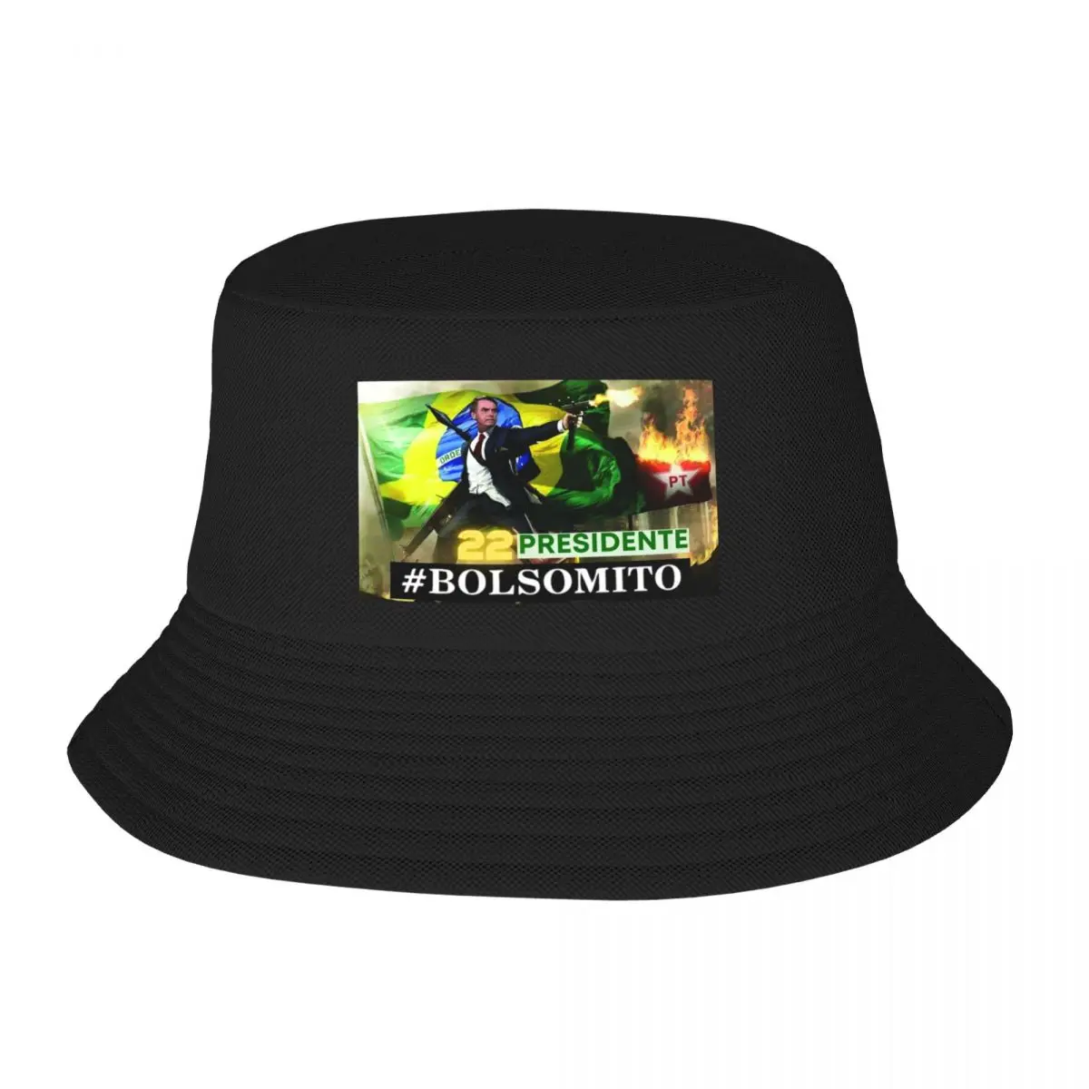 Новая панама Camiseta Bolsonaro 2022 Brasil acima de Tudo, милые шляпы для дальнобойщиков, мужские и женские шляпы