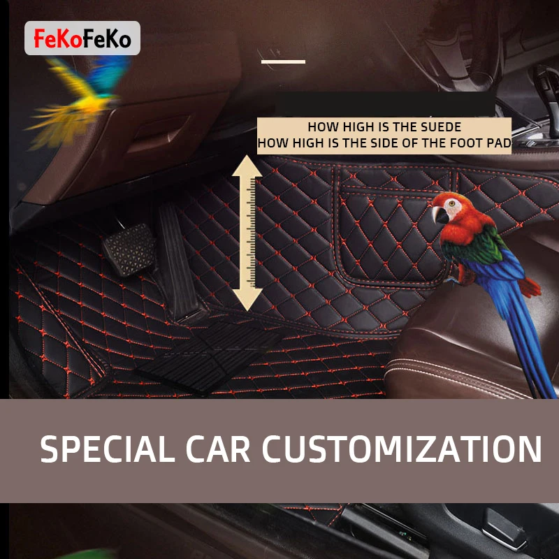 Автомобильные коврики FeKoFeKo на заказ для Renault Megane II, автоаксессуары, коврик для ног 1