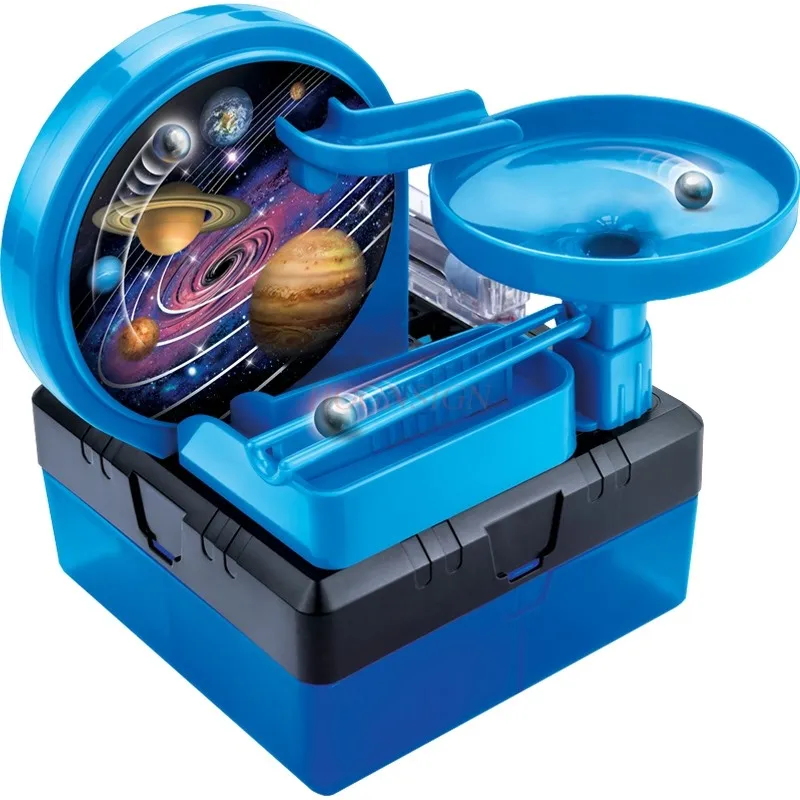Детская научно-образовательная игрушка STEM магнитные американские горки моделирование космического эксперимента по физике черной дыры игрушка Рождество
