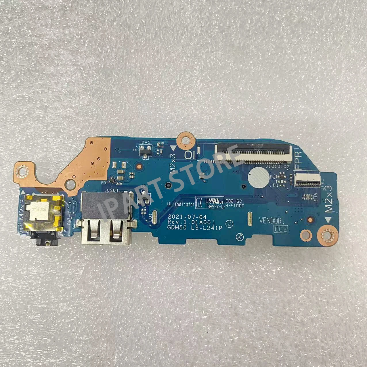 Для Dell Inspiron 3510 3515 Кнопка Включения Питания USB Аудиоплата С GDM50 LS-L241P