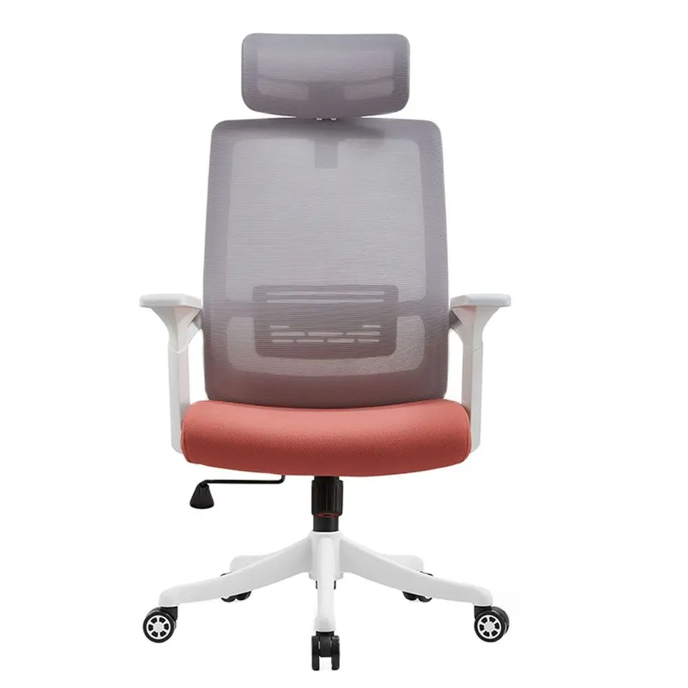 Офисное кресло с регулируемой эргономичной сеткой и поясничной поддержкой, черное сиденье, мебель, доступная в различных цветах, Долговечность