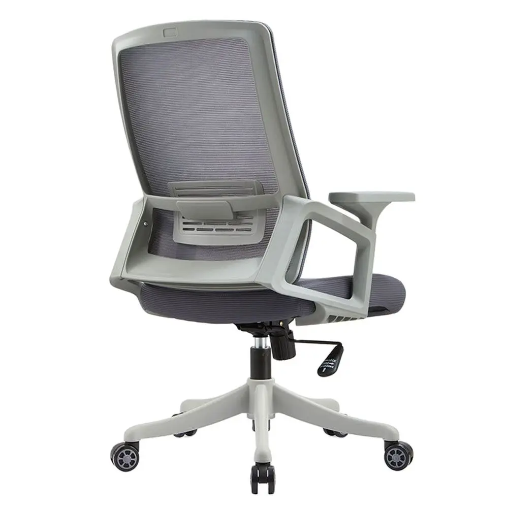 Офисное кресло с регулируемой эргономичной сеткой и поясничной поддержкой, черное сиденье, мебель, доступная в различных цветах, Долговечность 1