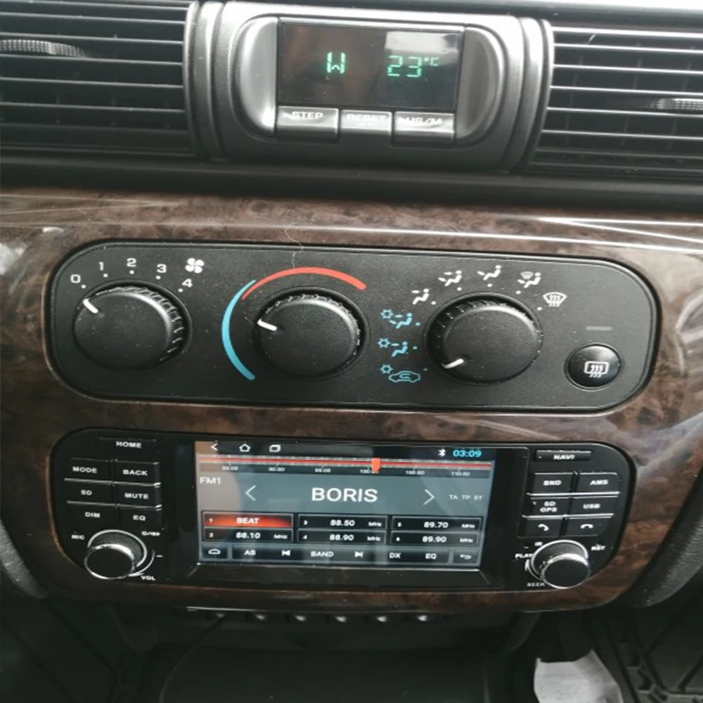 2DIN Android Автомобильный Радио Мультимедийный плеер для Chrysler 300M/PT Cruiser/Sebring/совпадение/Город и Страна для Jeep Dodge 1999-2007 1