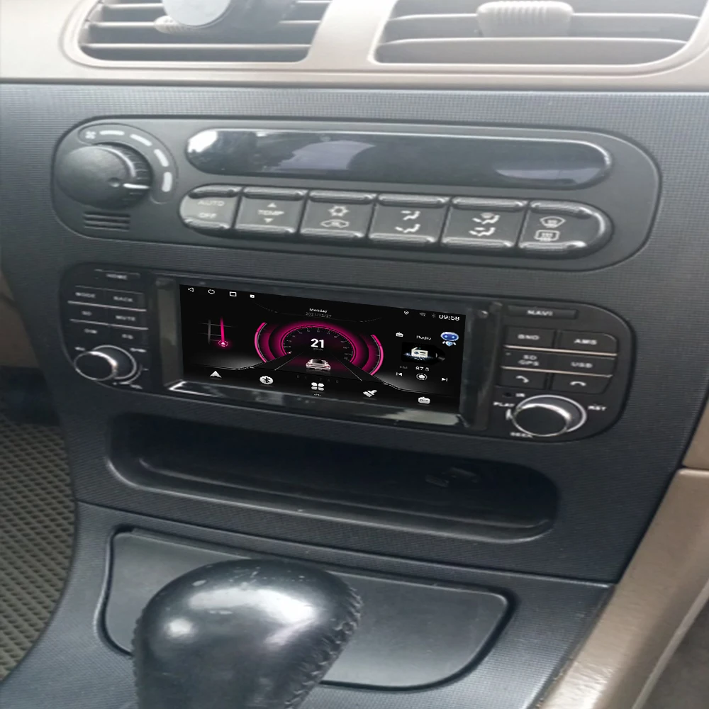 2DIN Android Автомобильный Радио Мультимедийный плеер для Chrysler 300M/PT Cruiser/Sebring/совпадение/Город и Страна для Jeep Dodge 1999-2007 5