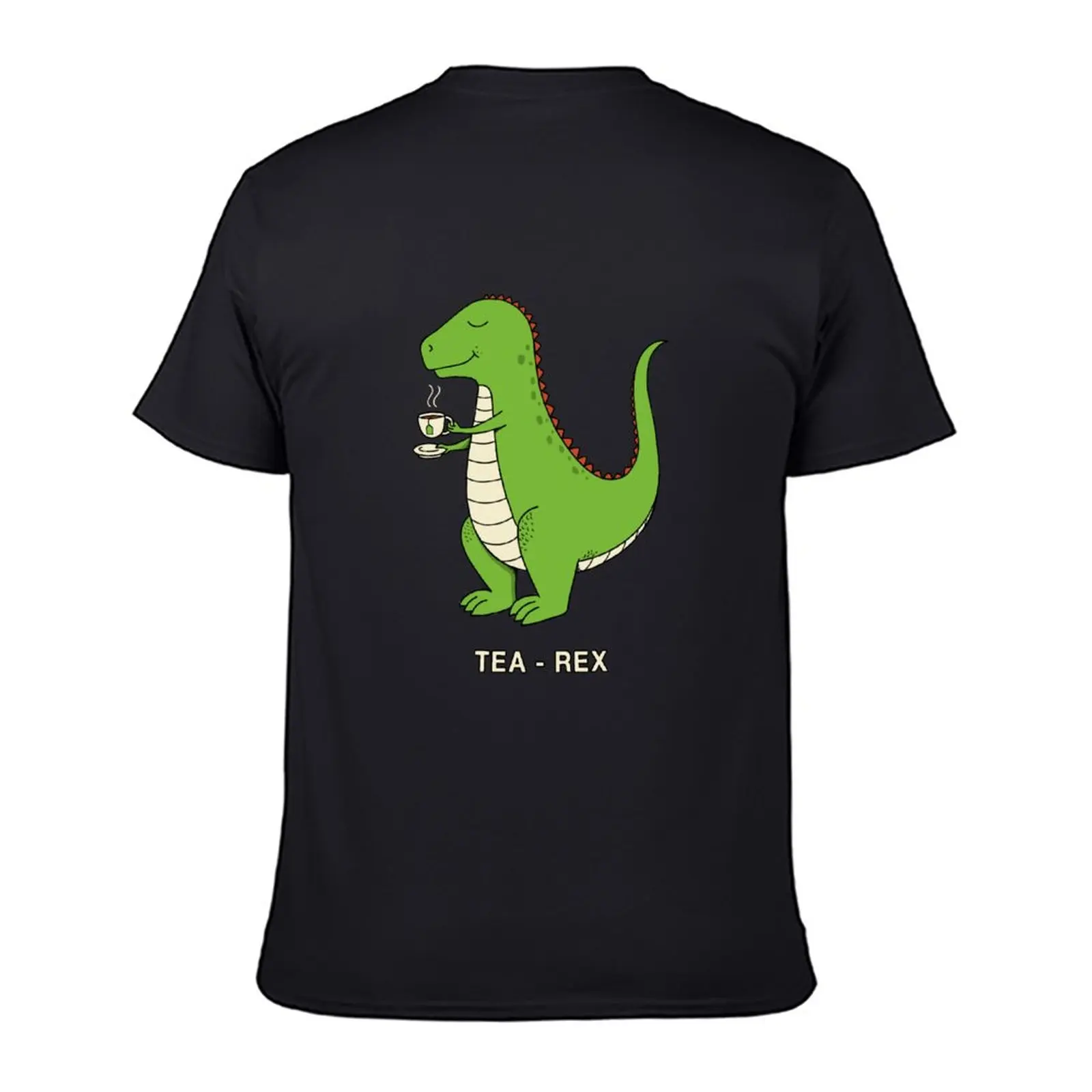 Новая футболка Tea Rex, милая одежда, футболки больших размеров, мужские высокие футболки 2
