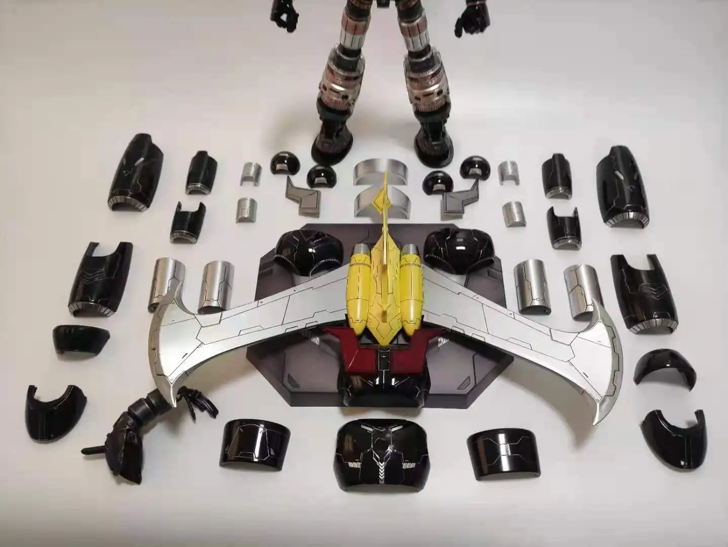 НОВИНКА В НАЛИЧИИ 37 см Трансформация King Arts Mazinger Z Oversize CR02, CR-02, основной черный цвет, фигурка КО, игрушки-роботы 5