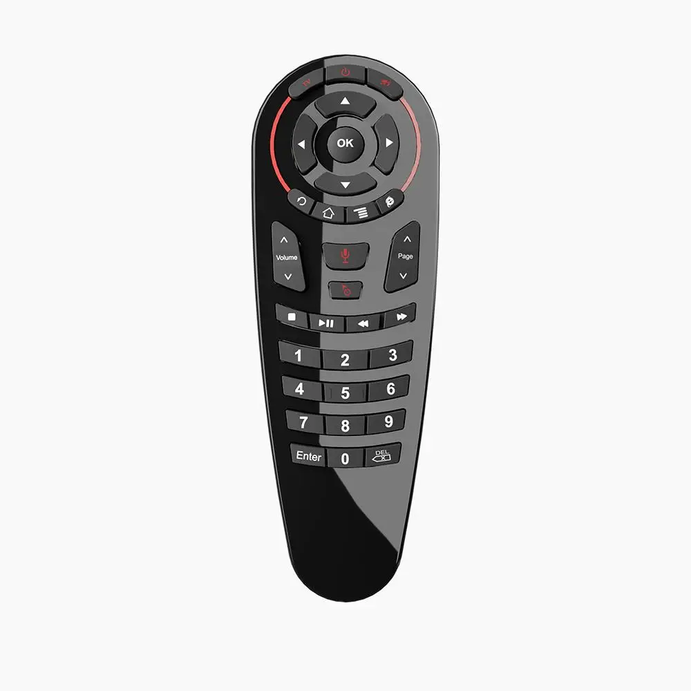 G30S Voice Air Remote 2.4 G Smart TV Пульт дистанционного управления USB Беспроводная сменная мышь клавиатура Совместима с ПК Android TV Box