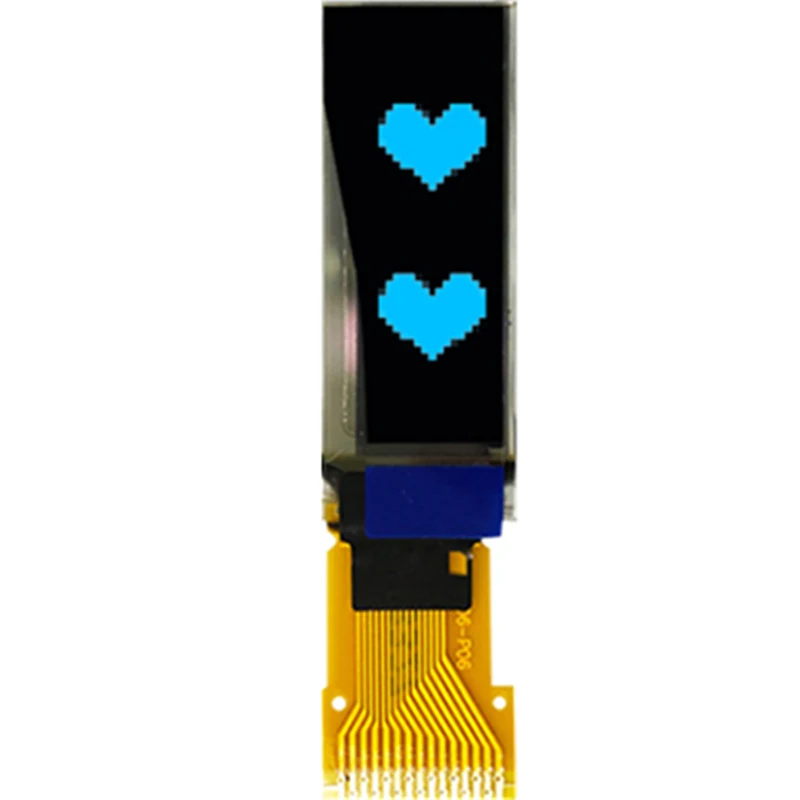 0,9-дюймовый OLED-дисплей 2832TLBE 2832KLBE PG-2832TLBE04 UG-2832TLBEG04 Последовательный SPI 15P Порт FUCHAI Синий Цвет SSD1306 Чип