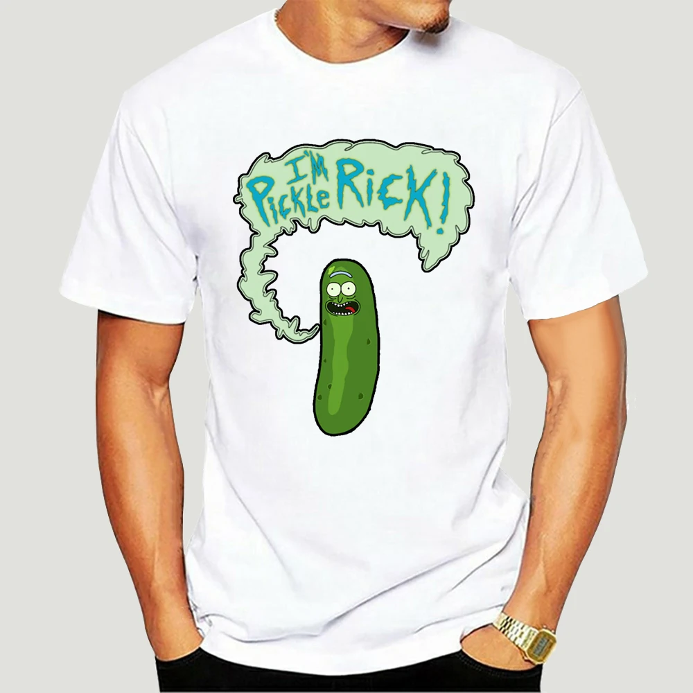 Забавные футболки Im Pickle Rick Green Baby Cucumber 6871X