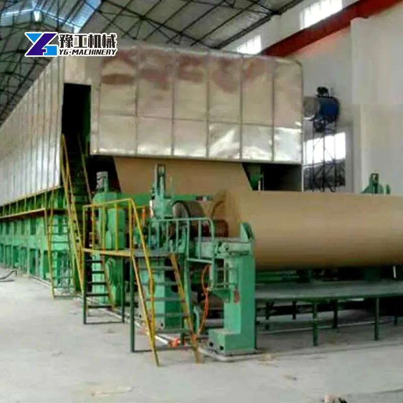 Машина для производства гофрированной бумаги с Системой переработки макулатуры Оптовой фабрики Китая Производительностью 8-10 т/д 4
